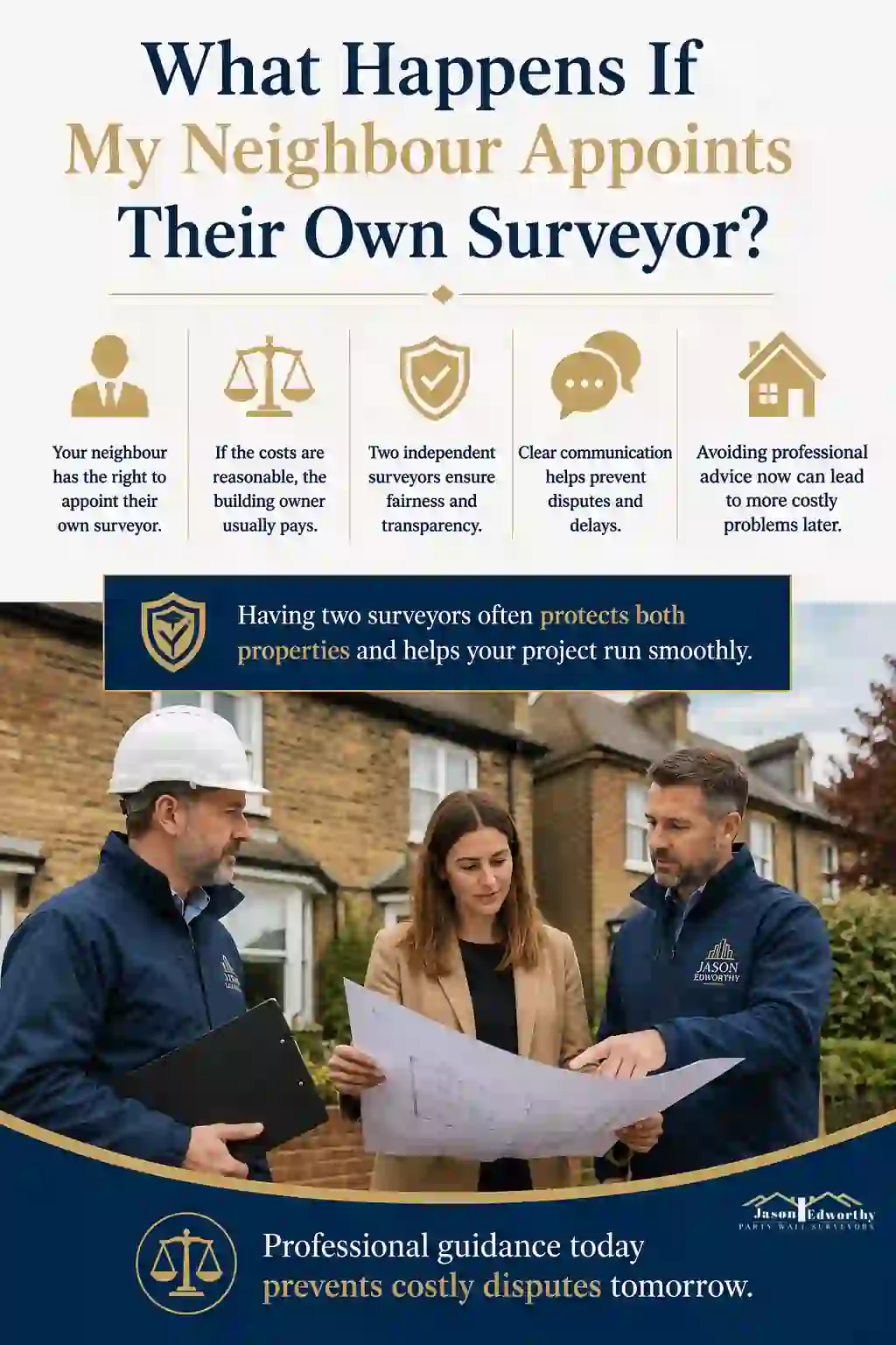 What Happens If My Neighbour Appoints Their Own Surveyor Marlow?